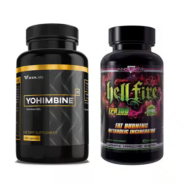 Innovative Hellfire 90 capsule + WXN Labs Yohimbina 100 capsule