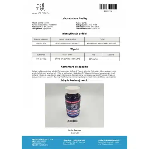 bpc 157 hcl capsule 100mcg 1