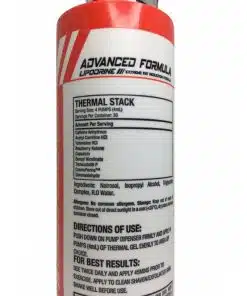 lipodrine yohimbine hcl gel advanced formula 2