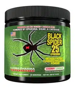 cloma pharma black spider 210g