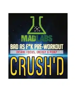 mad labs pre workout crush d dmaa 2