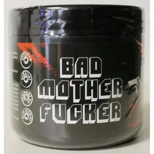 bad mother fucker pre workout hardcore booster 270g 1