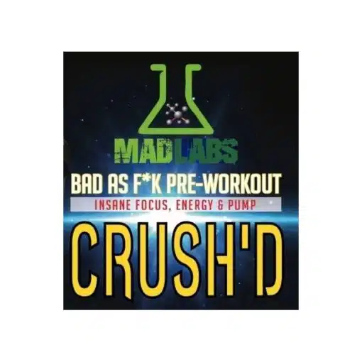 mad labs pre workout crush d dmaa 2