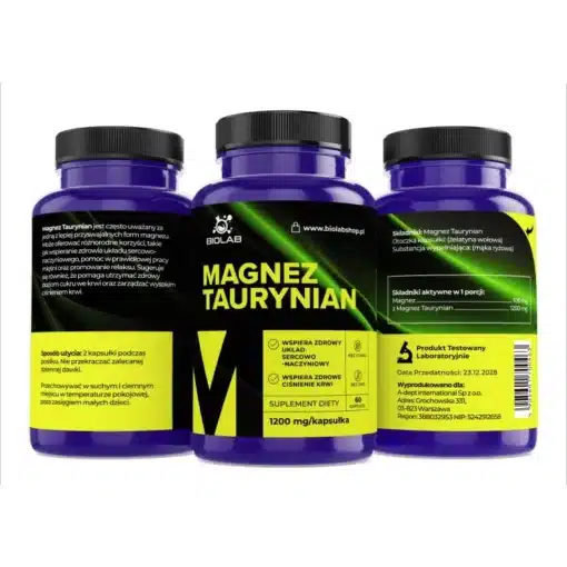 magnesio taurinato 1200 mg 60 capsule 1