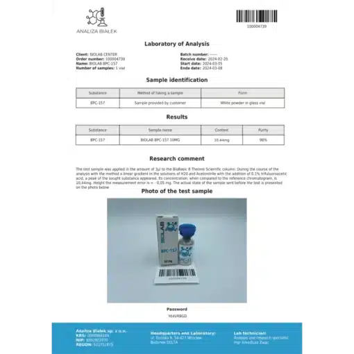 bpc 157 spray 10 mg 1