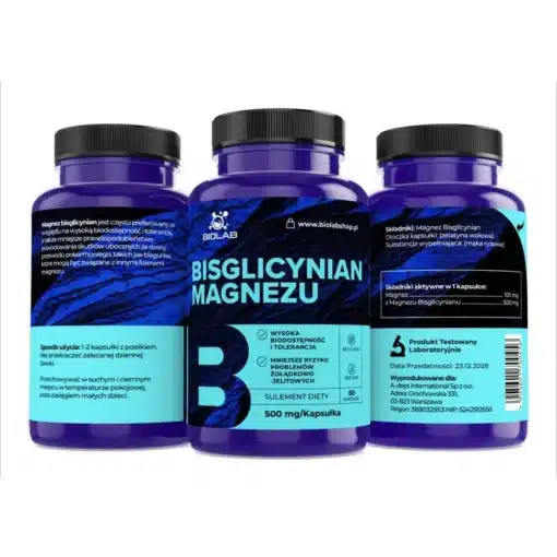 magnesio bisglicinato 500 mg 60 capsule 1