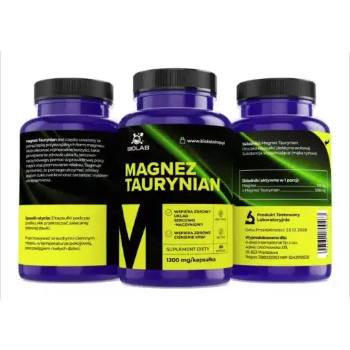 magnesio taurinato 1200 mg 60 capsule 1