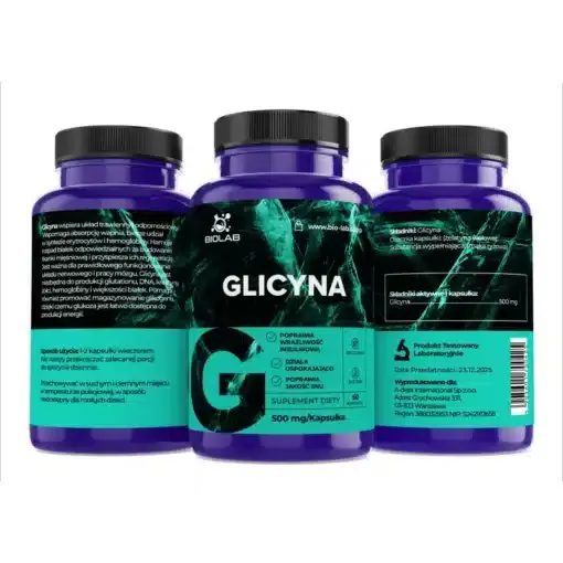 glicina 500 mg 60 capsule 1