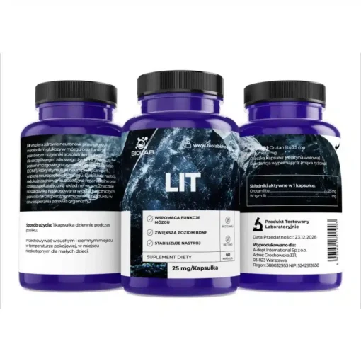 litio 25 mg 60 capsule 1